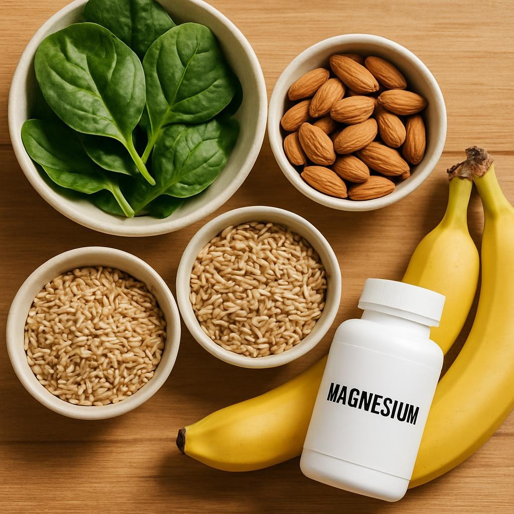 Magnesium tilskud og fødevarer med højt magnesiumindhold